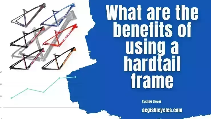 What are the benefits of using a hardtail frame