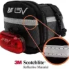 BV Bicycle Strap-On Bicycle Saddle Bag/Seat Bag/Biking Bag