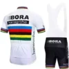 Biking Jersey Bicycle Team Bora Globe Champion 2018 Summer months Bike Shirts Crew Biking Clothes Bicycle Limited Sleeves Jacket