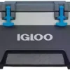 Igloo BMX 52 Quart Cooler with Neat Riser Engineering, Fish Ruler, and Tie-Down Details