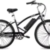 Hurley Electric-Bicycles Kickflip One Speed Beach Cruiser E-Bike