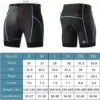 Enqinar Men’s Bicycle Shorts, Bicycle 3D Padded Cycing Shorts for Guys, Speedy Dry, Road Bicycle Riding, Mountain Bike Shorts