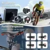 FEISIKE Handlebar Bicycle Mirror, Bicycle Rear See camera with 4.3” High definition Night Eyesight Operate, 145° Extensive Angle See, Adjustable Rotatable Bracket, Appropriate with Bicycle, Mountain, Street Bicycle