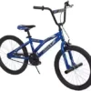 Huffy Shockwave 20″ Boy’s BMX Bicycle – Blue – With BMX Pegs & Kickstand