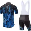 Coconut Ropamo CR Men’s Cycling Jersey Set Road Bicycle Jersye Limited Sleeves Cycling Kits + Bib Shorts with 3D Padded