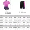 BALEAF Women’s Biking Jersey Set Quick Sleeve with 3D Padded Bike Shorts Breathable Shirt Pockets