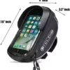 Komick Bicycle Extras – Bicycle Bag Mobile phone Holder for Bicycle And Bike Body Bag Ideal 2pcs Bundle For Mountain Bike Accessories And Road Cycling Equipment Use – Bicycle Bag Water-resistant Touchscreen Cell phone Holder Add-ons Biking Pouch with Drinking water Bottle Holder (Bicycle Cell phone Holder + Bicycle Bag)