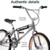 Schwinn Sting Pro and Predator Team BMX Bike for Young children/Youth, Retro Style, Solitary-Speed, Hi-10 Metal Frame, 20 or 24-Inch Wheels, Several Hues