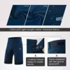 ARSUXEO Men’s Loose Healthy Cycling Shorts MTB Bike Shorts Water Ressistant 1903