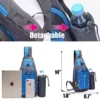 Peicees Chest Crossbody Sling Backpack Bag Travel Bike Gym Daypack for Women Men