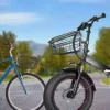 Bicycle Basket with a Set Holder,Little ones Small Scooter Tricycle Add-ons Kit with Bells Equipment,Rust-Resistant Electric Bicycle Front Baskets Add-ons for Gals and Adult men