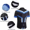 BALEAF Men’s Cycling Jersey Set Bicycle Limited Sleeve Mountain Bike Shirts Clothing Outfit MTB Summer season UPF50+