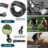 9 Pack Bike Add-ons, Bicycle Lights Front and Back,Bike Cup Holder,Bicycle Bag Watertight,Bike Mixture Lock,Sweet Duck Handlebar,Bike Bell,Bike Mirror