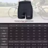 Eco-everyday Biking Shorts Women’s 3D Padded Bicycle Bicycle Biking Underwear Shorts