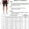 Men’s Biking Shorts Padded Biking Cycle Outfits Bike Using Trousers Bicycle Mountain Bike Don UPF 50+