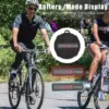 Bluetooth Bicycle Speaker, Inwa Portable Bicycle Speaker, Battery Screen and Created-in Mic, Water-proof and Dustproof for Driving, Shower, Seaside and Climbing