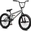 AVASTA 20 Inch Kids BMX Bike Freestyle Bicycles for 6 7 8 9 10 11 12 13 14 Years Old Boys with 4 Pegs, Grey