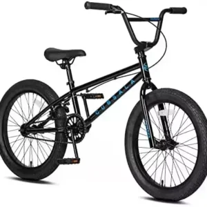 Cubsala 18" 20" Kids BMX Bike, Freestyle BMX Bike for Beginner Riders, Blue/White/Black
