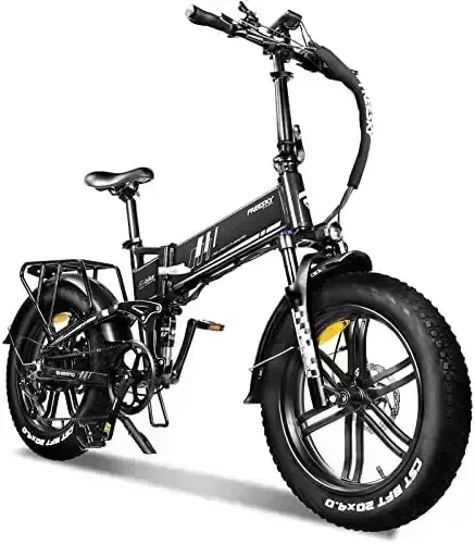 Electric Bike, FREESKY Electric Bike for Adult 750W Motor 48V 15Ah Samsung Cell Battery Ebike, Fat Tire Electric Bicycles, 25MPH 25-70Mile Electric Mountain Bike, Full Suspension Fork, UL Certified…