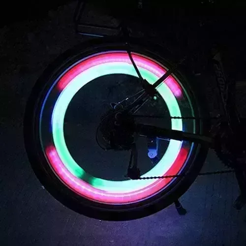 Home Electronic Store LED Bike Spoke Lights Warning Light Colorful Bicycle Cycling Wheel Spoke Waterproof Lights Safety Bike Wheel Lamps