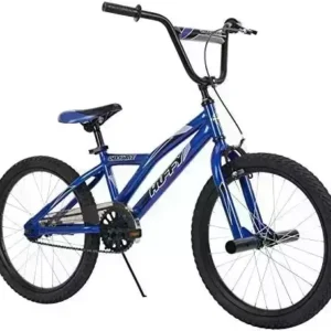 Huffy Shockwave 20" Boy's BMX Bike - Blue - With BMX Pegs & Kickstand
