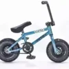 Rocker BMX Mini BMX Bike iROK+ Stealth RKR - Blue Mini BMX Freestyle Bicycle