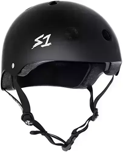 S1 Mega Lifer Helmet for Skateboarding, BMX, and Roller Skating - EPS Fusion Foam, CPSC & ASTM Certified