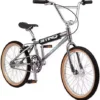 Schwinn Sting Pro and Predator Team BMX Bike for Kids/Youth, Retro Design, Single-Speed, Hi-Ten Steel Frame, 20 or 24-Inch Wheels, Multiple Colors