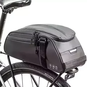 ZIMFANQI Bike Reflective Rack Bag,8L Waterproof Bicycle Trunk Pannier Rear Seat Bag,Cycling Bike Carrier Chest Bag,Storage Luggage Pouch Bike Shoulder Bag