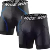 Mens 4D Padded Bike Shorts Anti-slip Leg Biking Underwear MTB Liner Extensive WaistBand Biking Bicycle Motorcycle Underpants