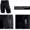 Sportneer Padded Bicycle Shorts for Adult men – 4D Padding Mens Bicycle Cyling Tights Outfits for Road Bike, Breathable & Absorbent