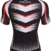 Men’s Biking Jersey Set – Reflective Brief-Dry Biking Shirt and 3D Padded Biking Bicycle Shorts