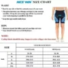 Gals Padded Bicycle Cycling Shorts with Pockets Breathable Anti-Slip Leg Biking Spin 50 percent-Pants Higher-Waist Bicycle Garments