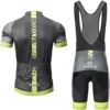 MOXILYN Men Cycling Jersey Set Bike Shorts and Jersey Suit 9D Padded Cycling Bibs MTB Shirts Short Sleeve Bicycle Clothes