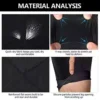 Mens 4D Padded Bike Shorts Anti-slip Leg Biking Underwear MTB Liner Extensive WaistBand Biking Bicycle Motorcycle Underpants