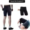 Sportneer Padded Bicycle Shorts for Adult men – 4D Padding Mens Bicycle Cyling Tights Outfits for Road Bike, Breathable & Absorbent