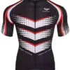 Men’s Biking Jersey Set – Reflective Brief-Dry Biking Shirt and 3D Padded Biking Bicycle Shorts