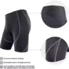 Sportneer Padded Bicycle Shorts for Adult men – 4D Padding Mens Bicycle Cyling Tights Outfits for Road Bike, Breathable & Absorbent