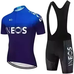 World Champion Cycling Jersey Bib Pant with 12D Gel pad Bike Shorts Set MTB Summer Shirt Bicycling wear…