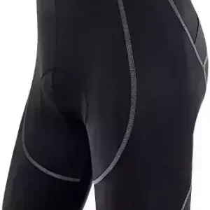 Sportneer Padded Bike Shorts for Men - 4D Padding Mens Bicycle Cyling Tights Clothing for Road Bike, Breathable & Absorbent