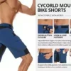 Cycorld Mens-Mountain-Bike-Shorts, Unfastened In good shape with Zippered Pockets, MTB, Cycling,Hiking,Cargo,Outdoor Lightweight Shorts