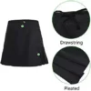 beroy Females Speedy Dry and Breathable Biking Skirt Shorts,Bike Skorts Pantskirt with 3D Padded