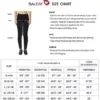 BALEAF Women’s Padded Bicycle Trousers Leggings Cycling Tights Padding Leg Zipper Biking Bicycle Biker Using Winter Gear