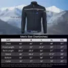 Souke Sporting activities Men’s Winter season Biking Jacket, Windproof H2o Resistant Thermal Windbreaker