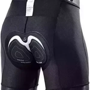 Mens 4D Padded Bike Shorts Anti-slip Leg Cycling Underwear MTB Liner Wide WaistBand Biking Bicycle Motorcycle Underpants