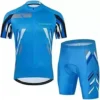 Men's Cycling Jersey Set Biking Clothes Bicycle Short Sleeve Set with 3D Padded Quick Dry Breathable