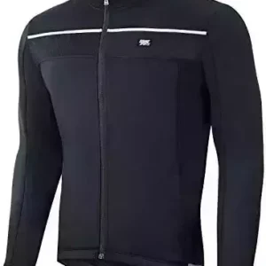 Souke Sports Men's Winter Cycling Jacket, Windproof Water Resistant Thermal Windbreaker
