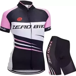 ZEROBIKE® Women's Short Sleeve Cycling Jersey Jacket Cycling Shirt Quick Dry Breathable Mountain Clothing Bike Top