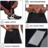 BALEAF Men’s Biking Pants 4D Padded Bike Bicycle Biking Tights Lengthy MTB Leggings Compression Pockets UPF 50+