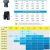 Santic Men’s Biking Jersey Established Bib Shorts 4D Padded Small Sleeve Outfits Set Rapid-Dry